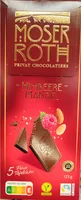 Zartbitterschokolade - Himbeere-Mandel