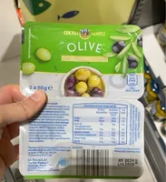 Olive miste tagliate a rondelle