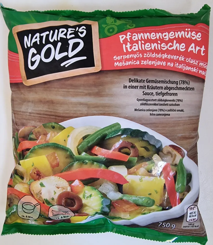 Pfannengemüse Italienischer Art