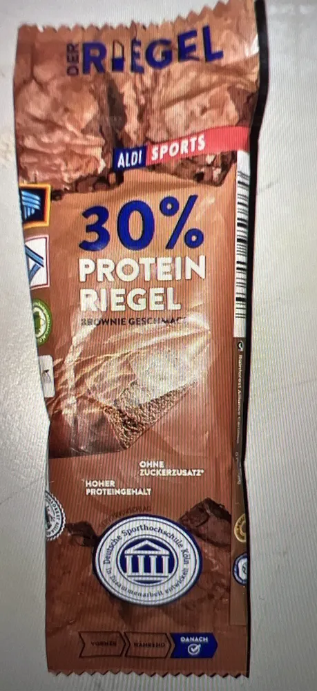 Proteinriegel 30 % - Brownie-Geschmack