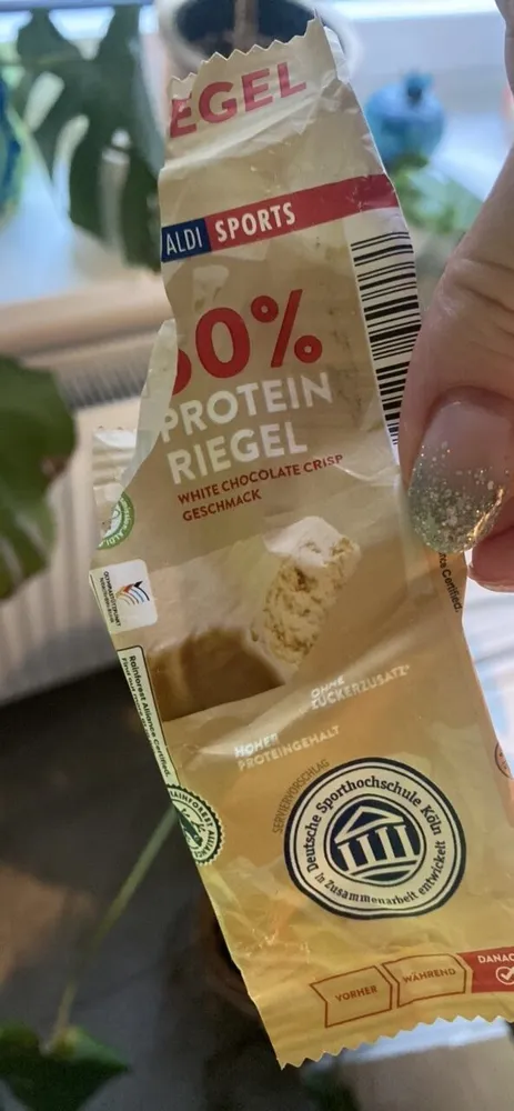 Proteinriegel 50 % - White Chocolate Crisp