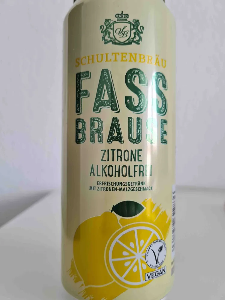 Fassbrause Zitrone Alkoholfrei