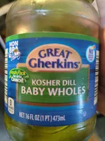 Kosher Dill Baby Wholes