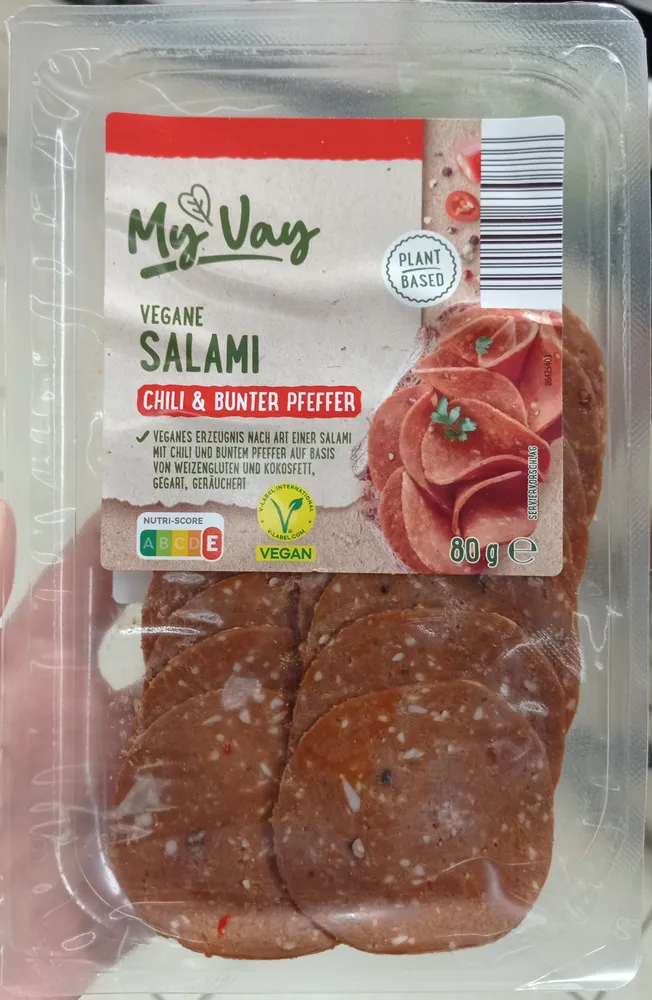 Vegane Salami - Chili & Bunter Pfeffer