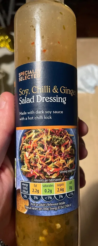 Soy, Chilli & Ginger Dressing