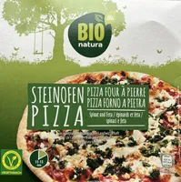 Steinofen Pizza Spinat und Feta