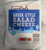 Greek style salad cheese