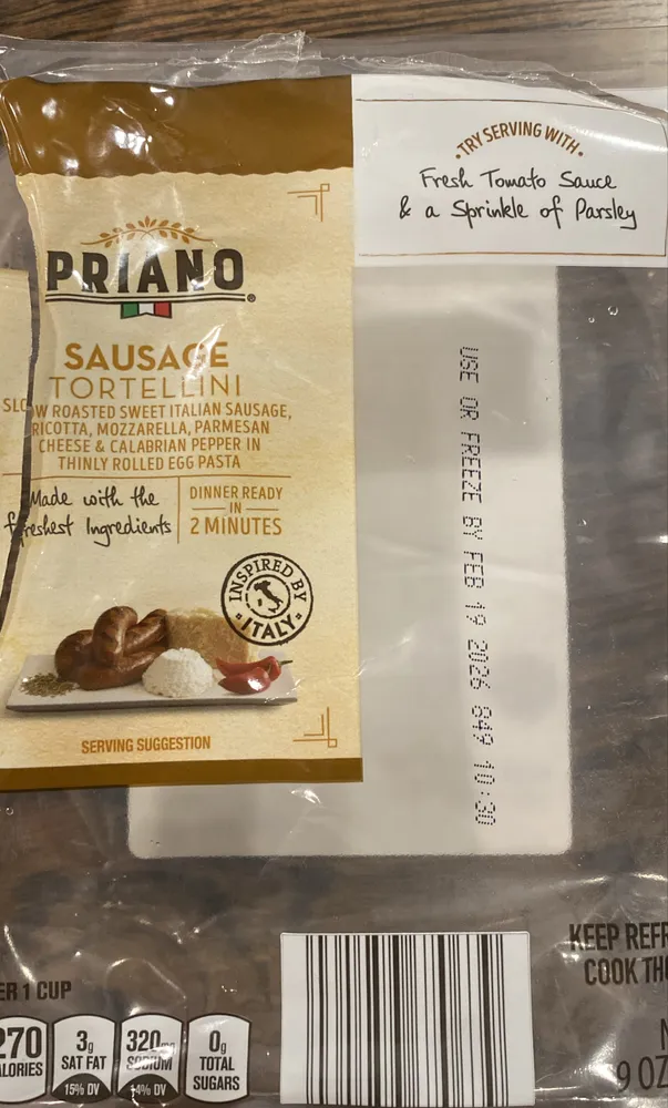 Sausage Tortellini