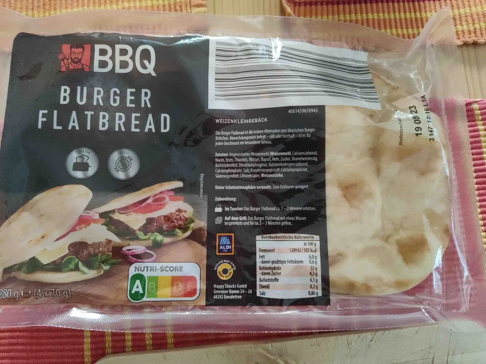 Burger Flatbread