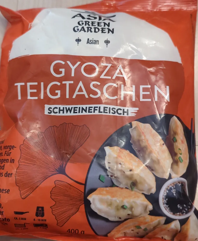 gyoza mit Schweinefleisch