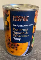 Butternut Squash & Prosciutto Soup