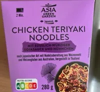 Chicken Teriyaki Noodles / Hähnchen Teriyaki Nudeln