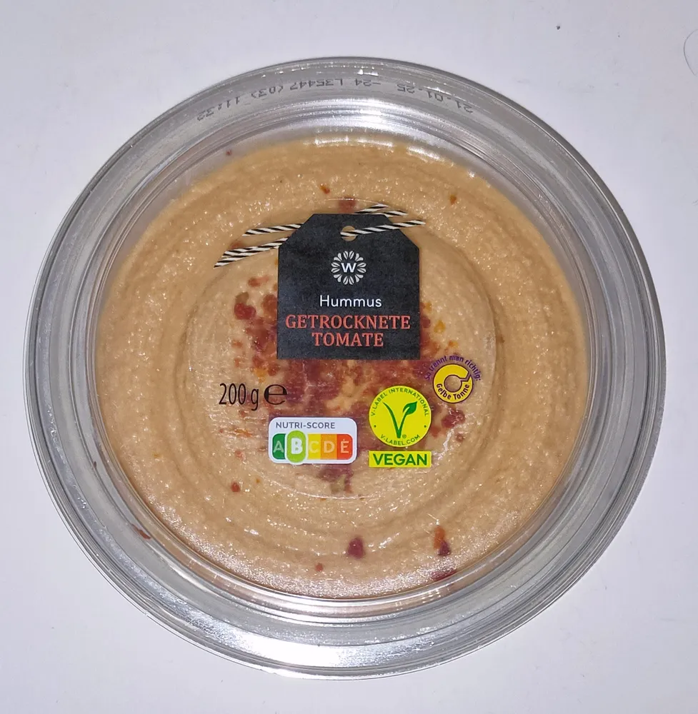 Houmous tomate séché