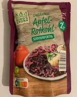 Apfelrotkohl