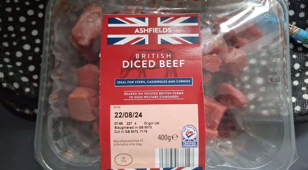 LEAN DICED BEEF