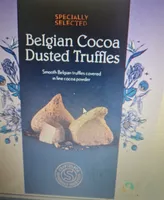 belgian cocoa Dusted truffles