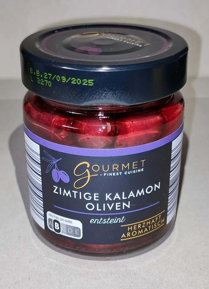 Zimtige Kalamon-Oliven