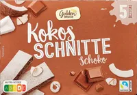 Kokos-Schnitte - Schoko