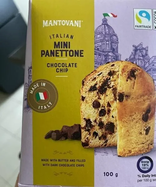 Mini panetone chocolate
