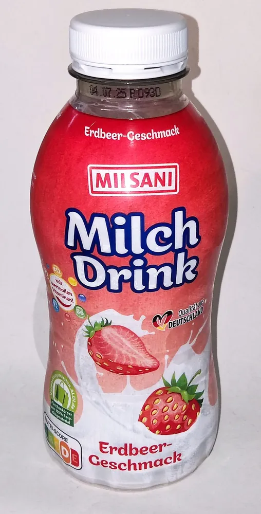 Milchdrink - Erdbeergeschmack