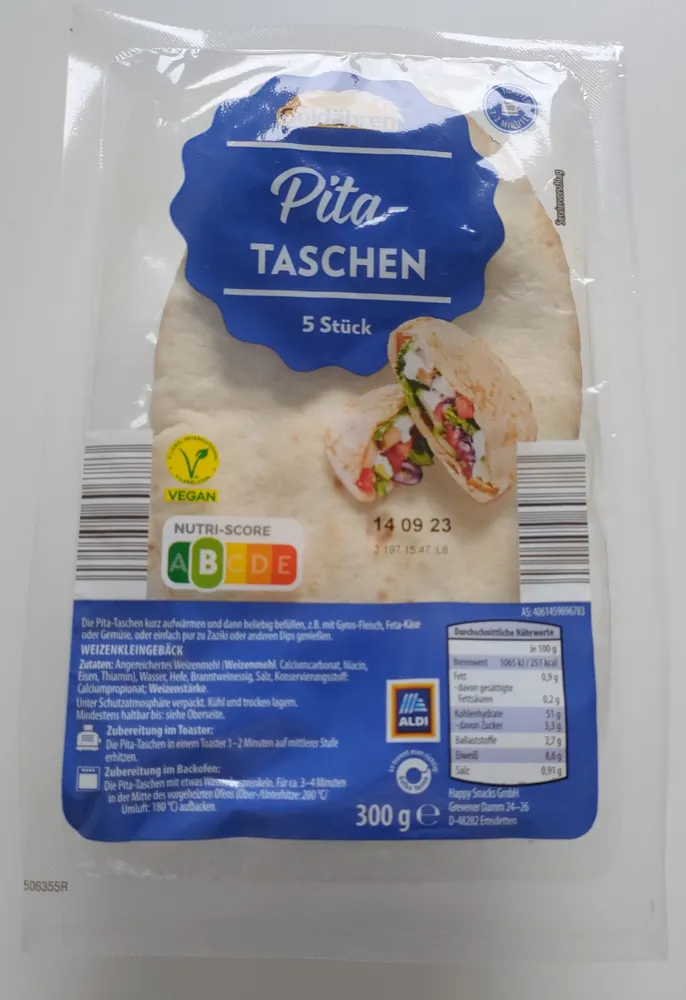 Pita-Taschen