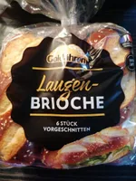 Laugen-Brioche vorgeschnitten, 6 Stück