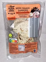 Mini-Naan-Dippers - Knoblauch & Koriander