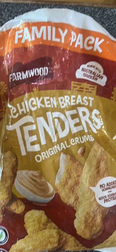CHICKEN BREAST TENDERS ORIGINAL CRUMB
