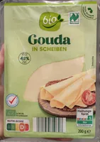 Bio-Gouda in Scheiben