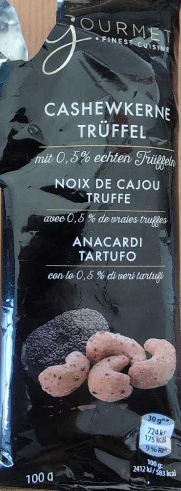 Cashewkerne Trüffel