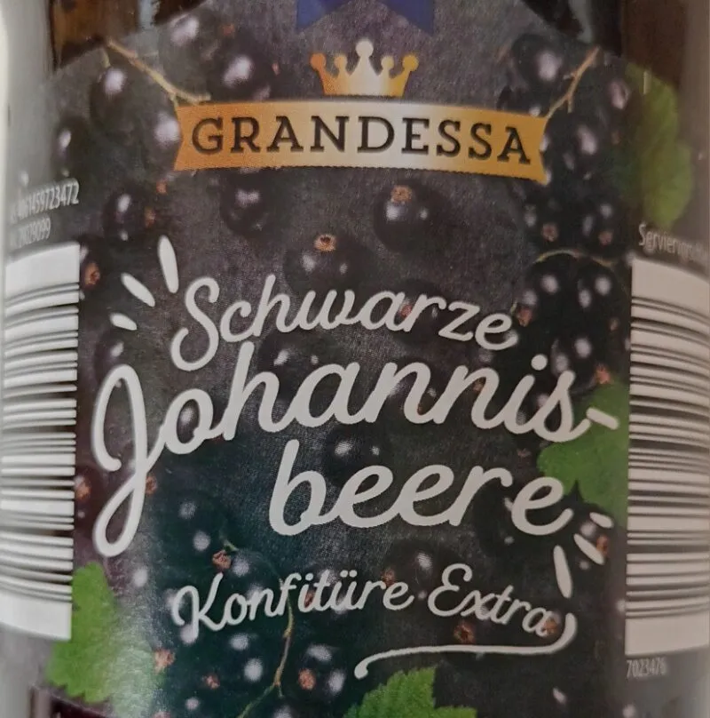 Konfitüre schw. Johannisbeere