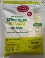 BIO-Pizzakäse gerieben