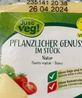Pflanzlicher Genuss im Stück