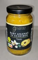 Baby-Ananas in Scheiben - Vanille