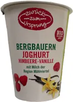 Bergbauern Joghurt Himbeere-Vanille