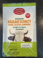 Köseaufschnitt gouda, tilsiter, almbaron