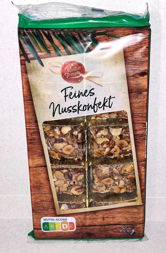 Feines Nusskonfekt