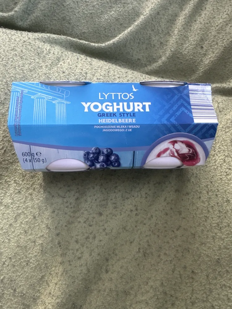 YOGHURT GREEK STYLE HEIDELBEERE