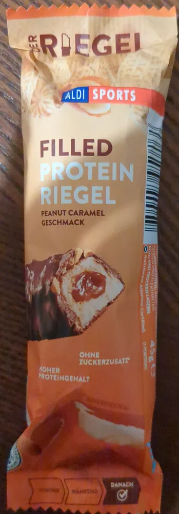 Der Riegel Peanut Caramel