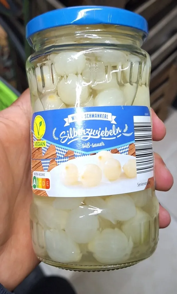 Silberzwiebeln süß-sauer