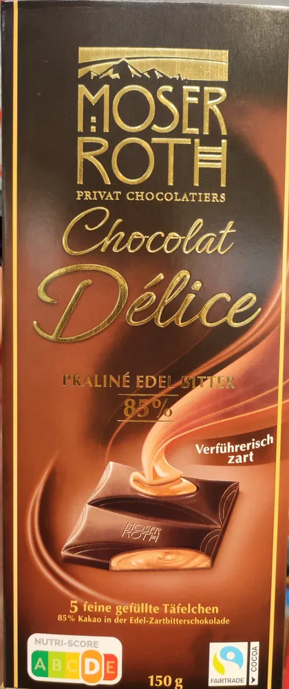 Chocolat Delice Praliné