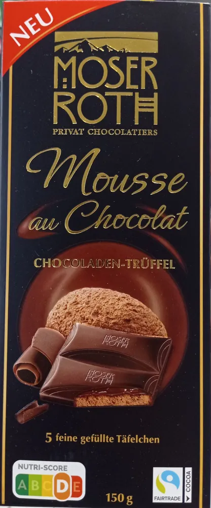 Süßes, Mousse au Chocolat Schokolade