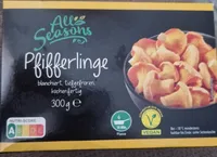 TK-Eigen ALDI ALL SEASONS Pfifferlinge Aus der Tiefkühlung 3.99€ Packung 1kg 13.30€