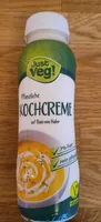 Pflanzliche Kochcreme