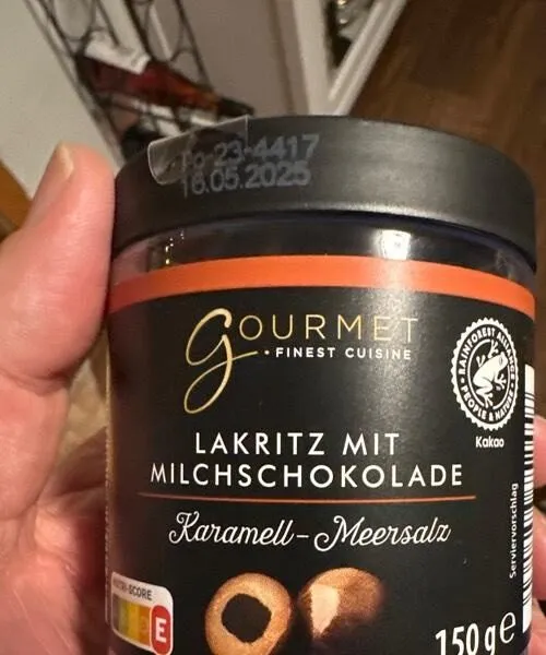 Lakritz mit milchschokolade