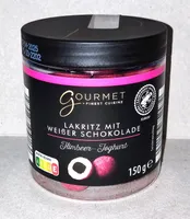 Lakritz mit weißer Schokolade - Himbeer-Joghurt