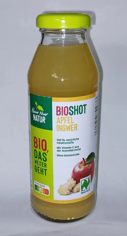Bio-Shot - Apfel-Ingwer