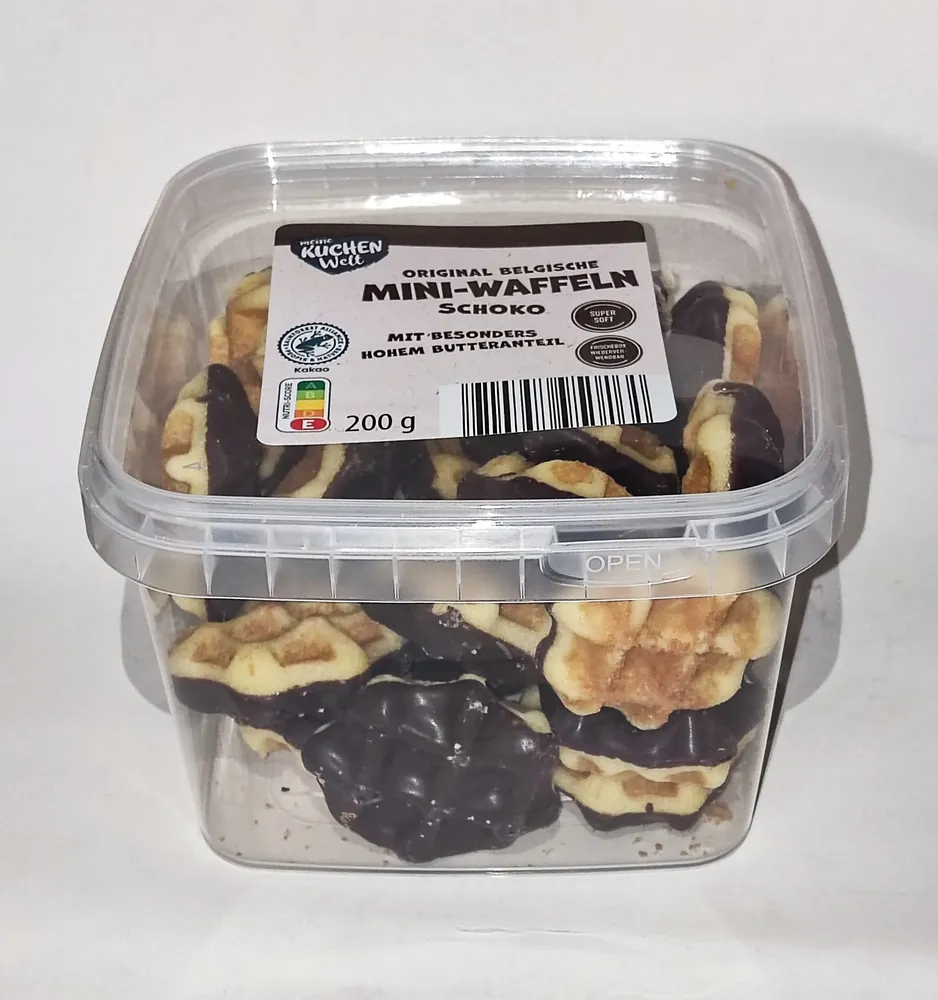 Original Belgische Mini-Waffeln - Schoko