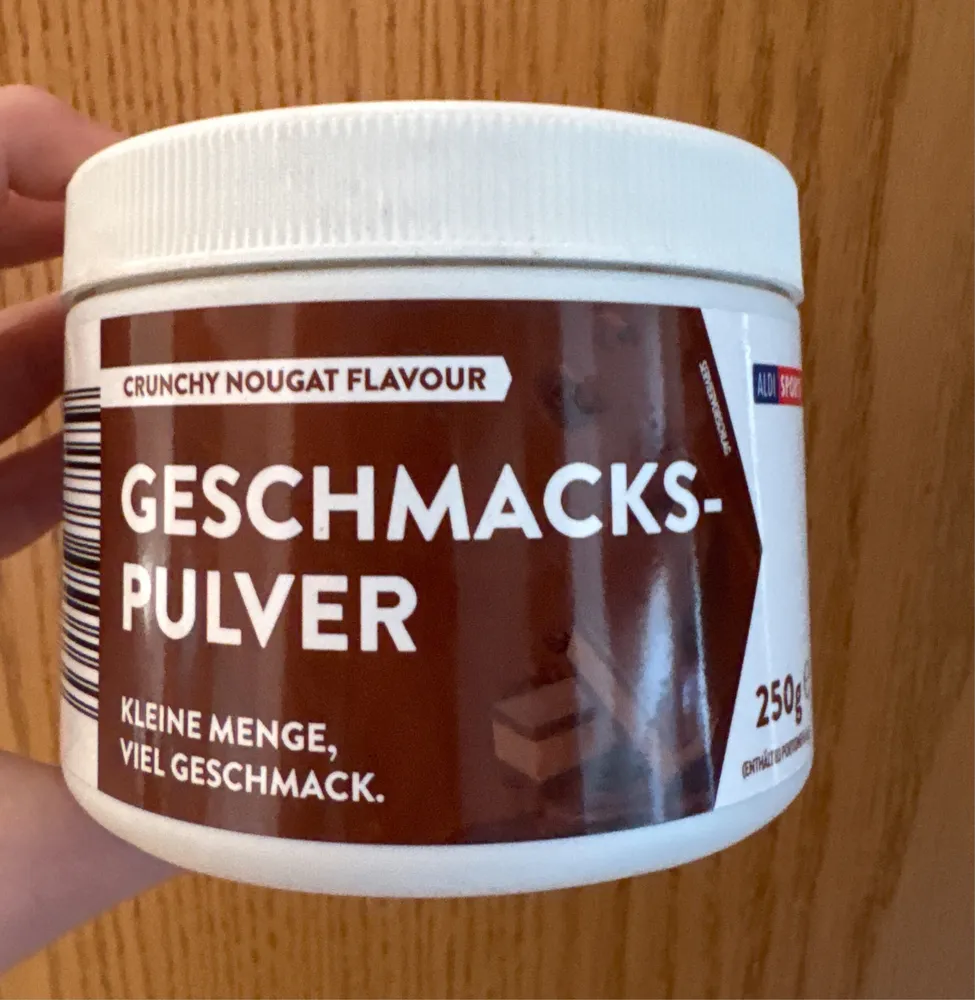 Geschmackspulver Crunchy Nougat Flavour