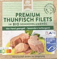 Premium Thunfisch Filets in BIO Sonnenblumenöl